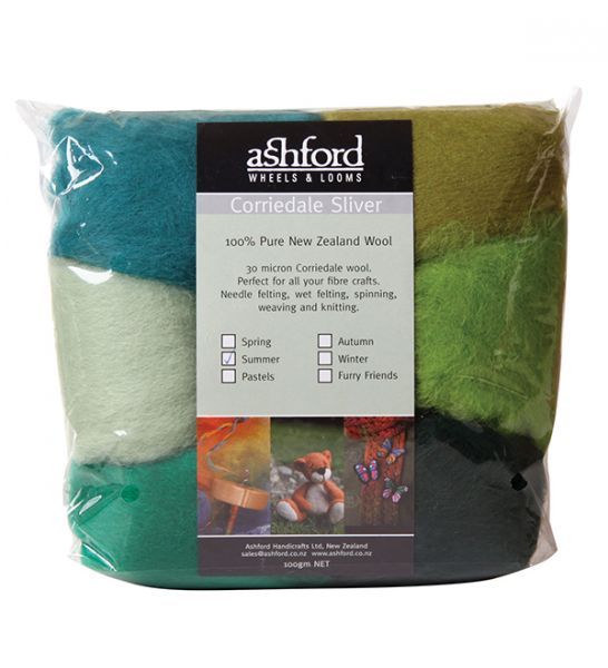 Felting Wool MultiColour Packs 100g Felting Wool Packs Felting